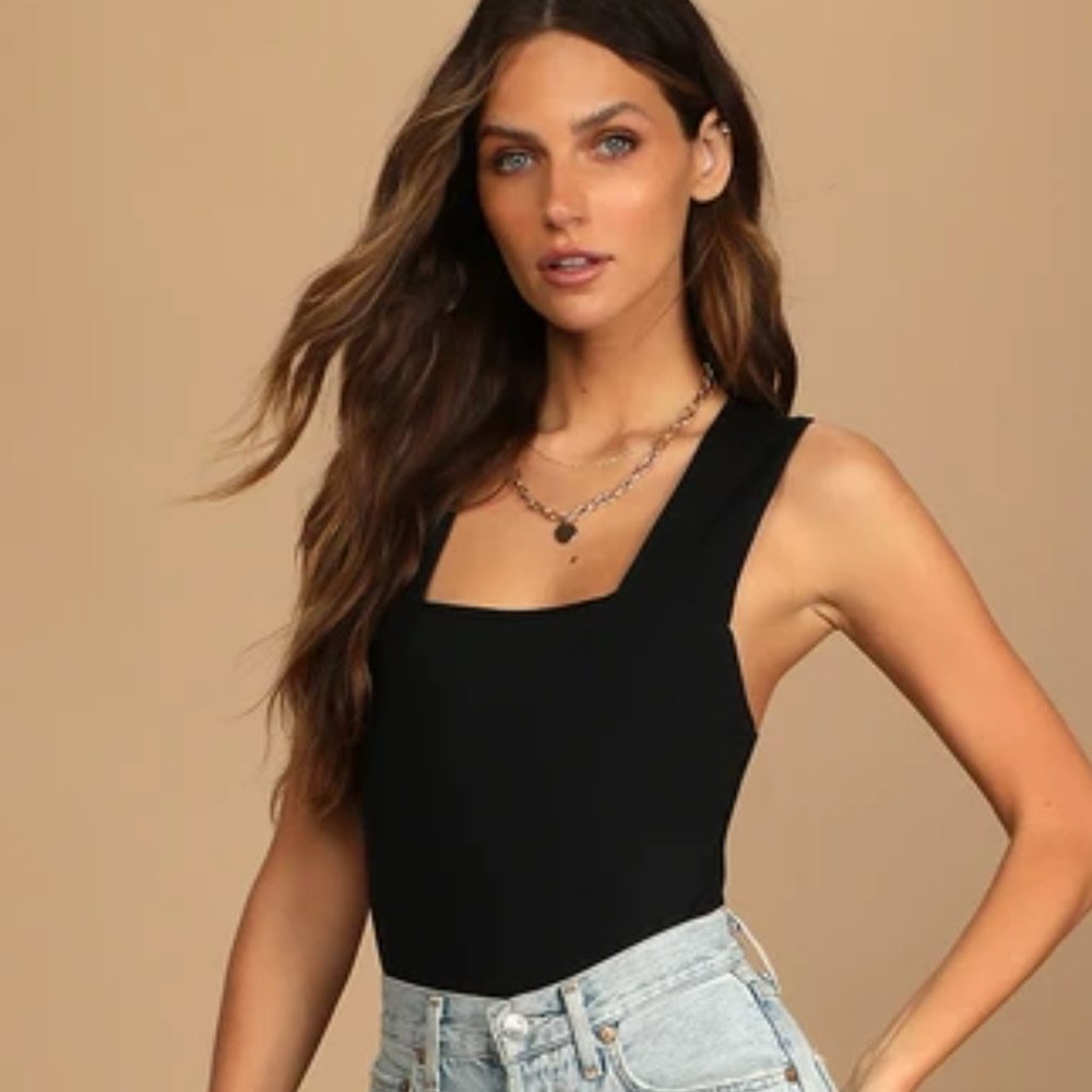 Free People She's So Sleek Bodysuit